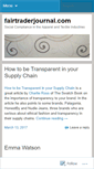 Mobile Screenshot of fairtraderjournal.com