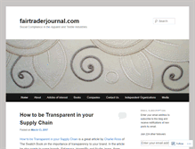 Tablet Screenshot of fairtraderjournal.com